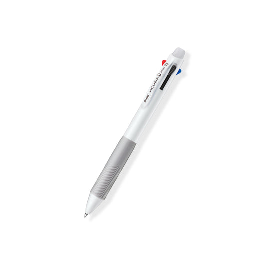 Pentel VICUNA 0.7mm Black, Blue, Red, Green 4-Colour Ballpoint Pen