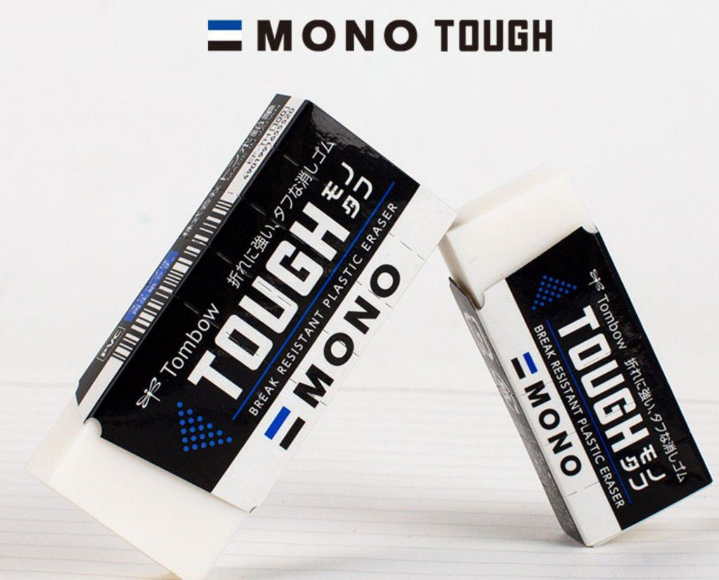 Tombow MONO TOUGH S Plastic Erasers (Pack of 2)