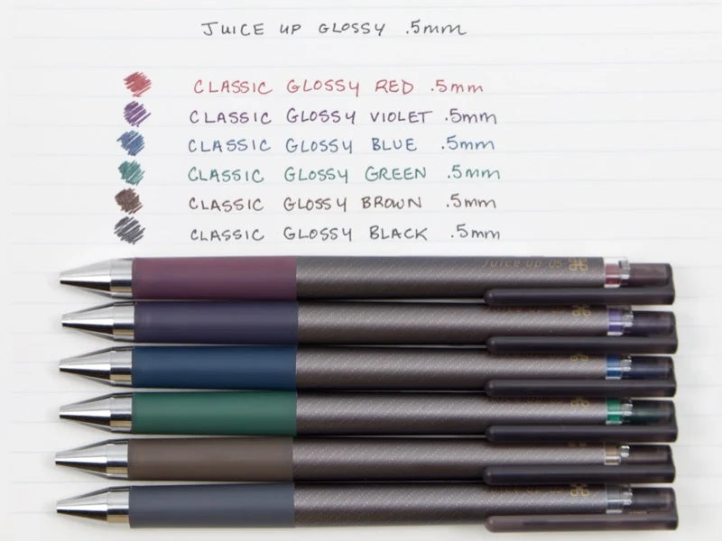Pilot Juice Up 05 Classic Glossy 0.5mm 6-Colour Ballpoint Pen Set