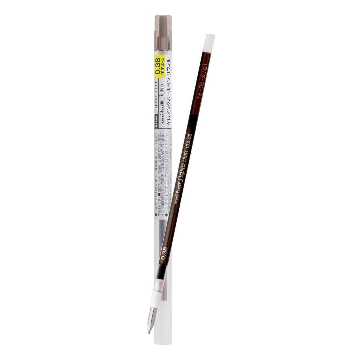 Uni STYLE FIT Signo 0.38mm Gel Ink Ballpoint Pen Refills (Pack of 5)