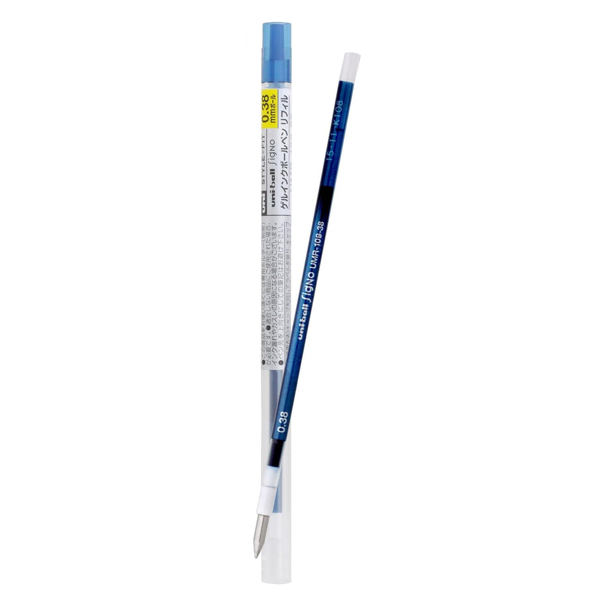 Uni STYLE FIT Signo 0.38mm Gel Ink Ballpoint Pen Refills (Pack of 5)