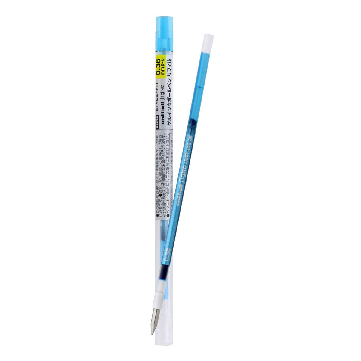 Uni STYLE FIT Signo 0.38mm Gel Ink Ballpoint Pen Refills (Pack of 5)