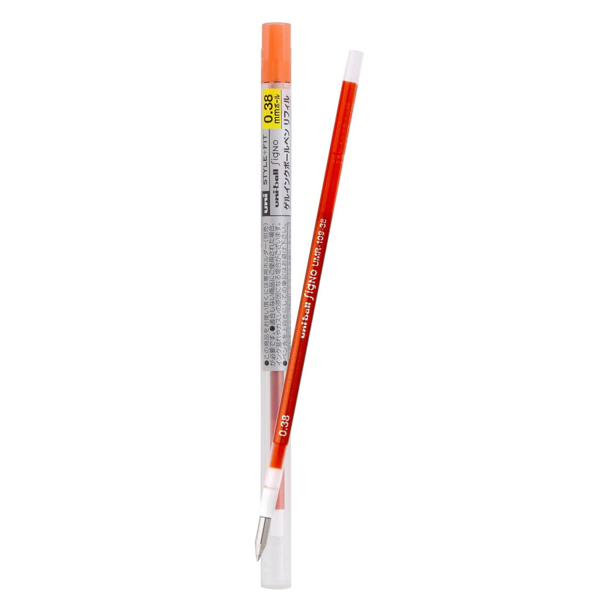 Uni STYLE FIT Signo 0.38mm Gel Ink Ballpoint Pen Refills (Pack of 5)
