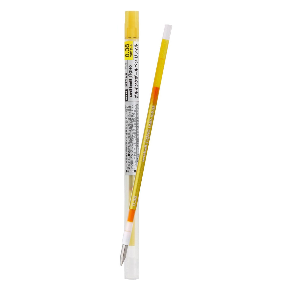 Uni STYLE FIT Signo 0.38mm Gel Ink Ballpoint Pen Refills (Pack of 5)
