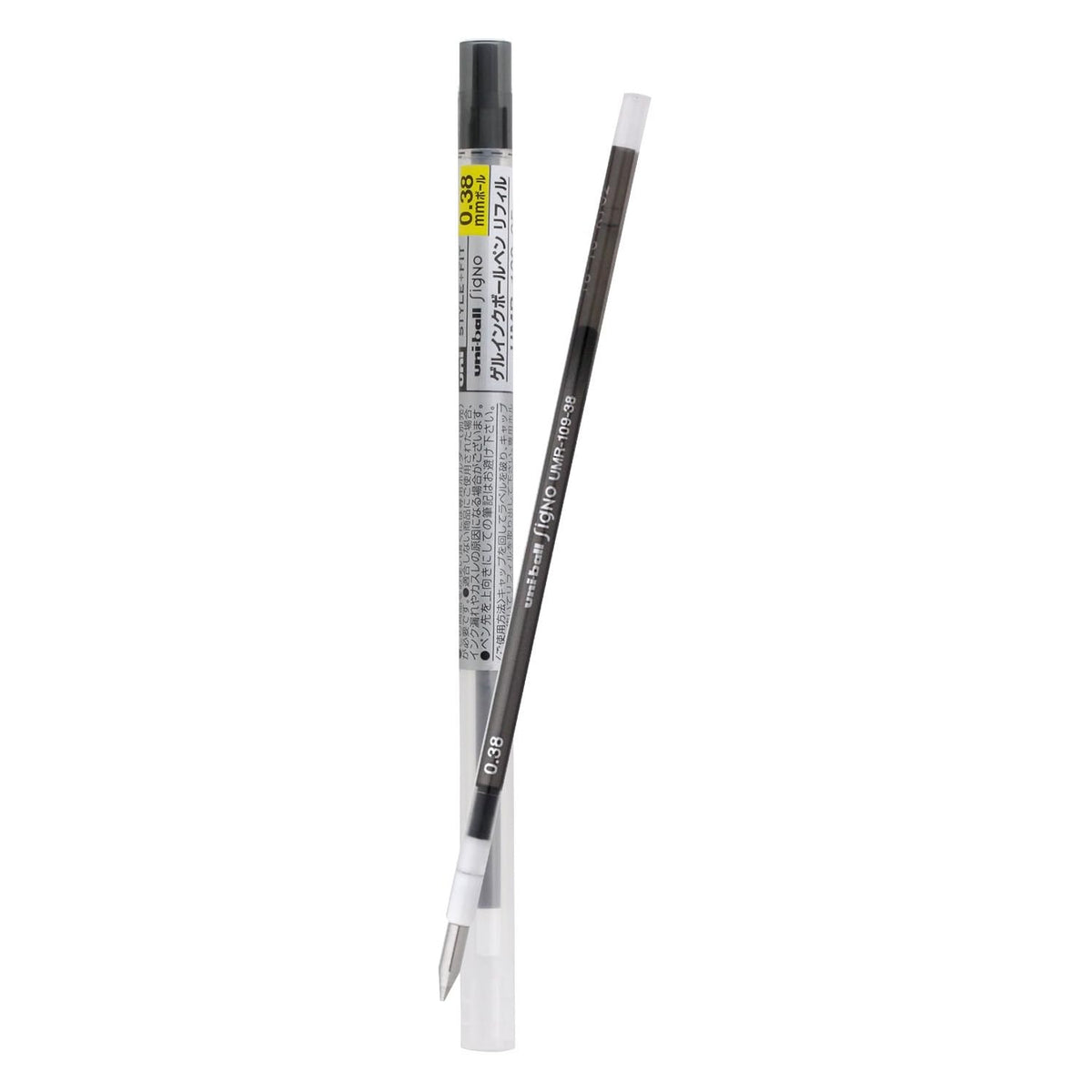 Uni STYLE FIT Signo 0.38mm Gel Ink Ballpoint Pen Refills (Pack of 6)