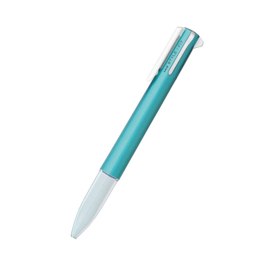 Uni STYLE FIT 5-Colour Metallic Blue Pen Body, 0.38mm Pen Refills (5pcs)