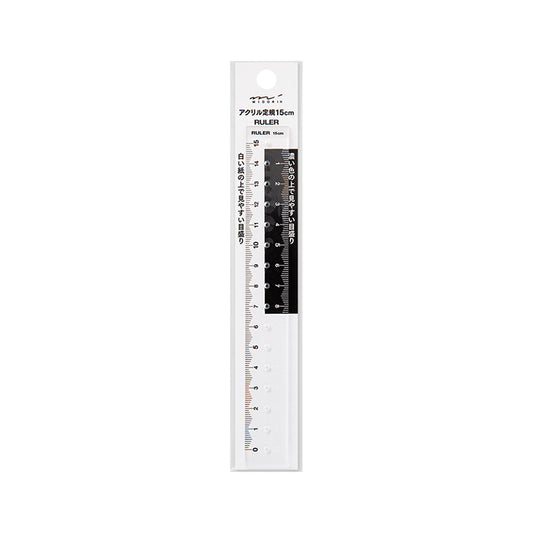 MIDORI Designphil Easy-to-read 15cm Ruler