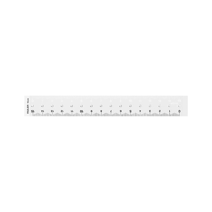 MIDORI Designphil Easy-to-read 15cm Ruler