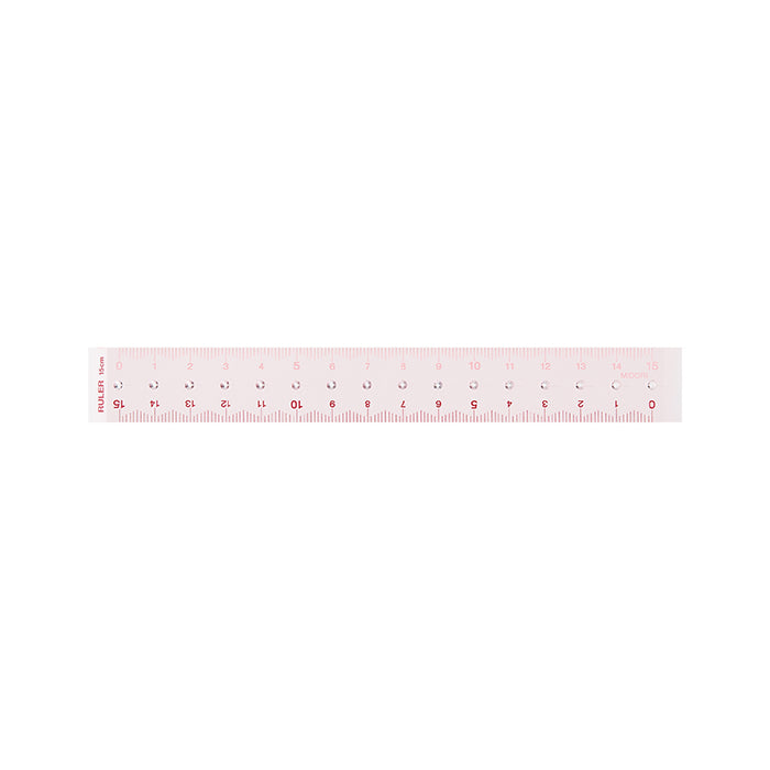MIDORI Designphil Easy-to-read 15cm Ruler