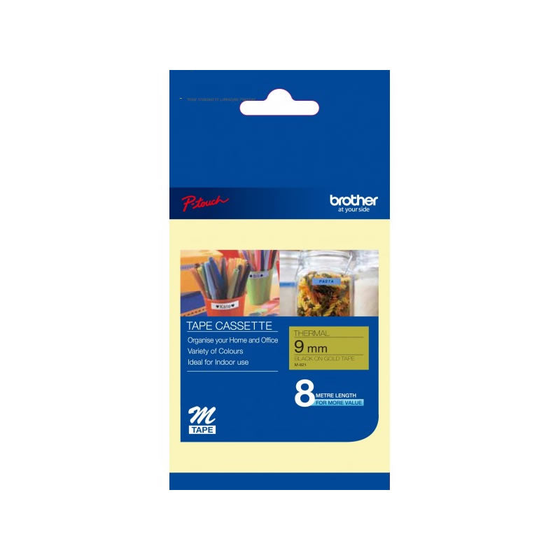 Brother P-touch 9mm x 8m M-Tape Cassette