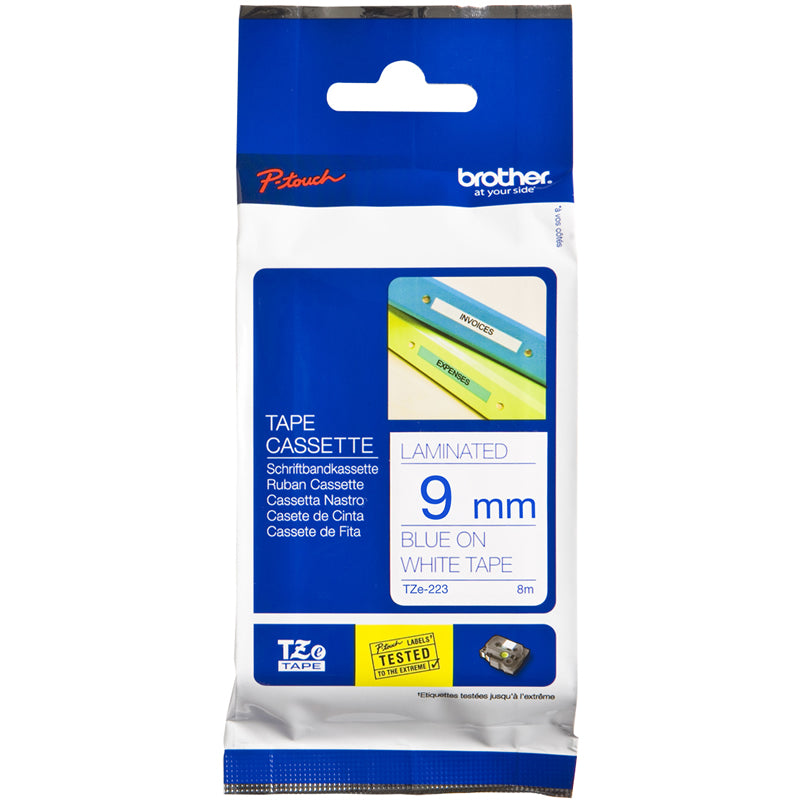 Brother Laminated 9mm x 8m Tape Cassette