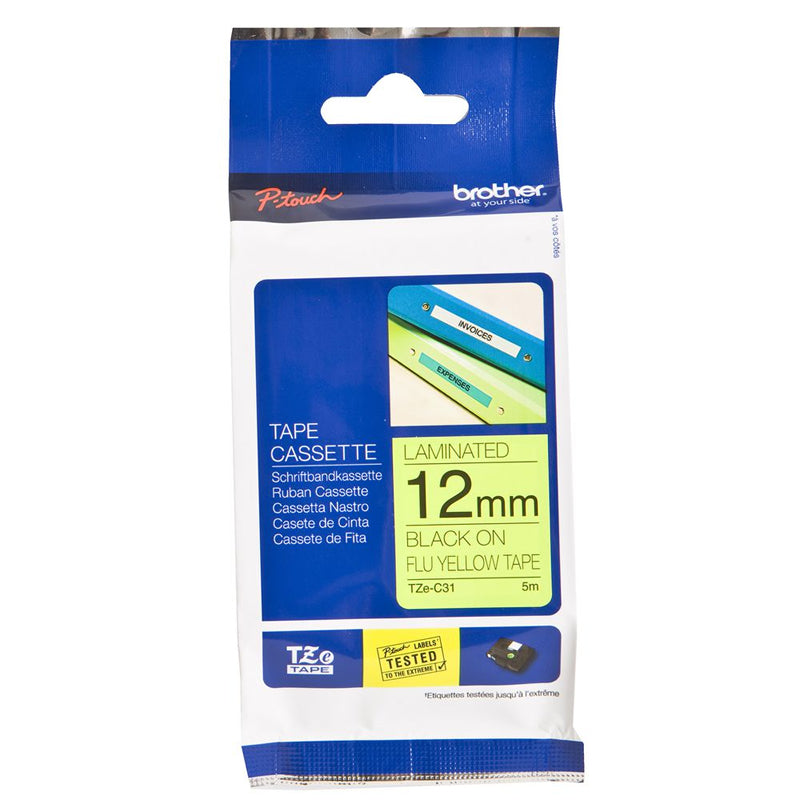 Brother Laminated 12mm x 5m Tape Cassette