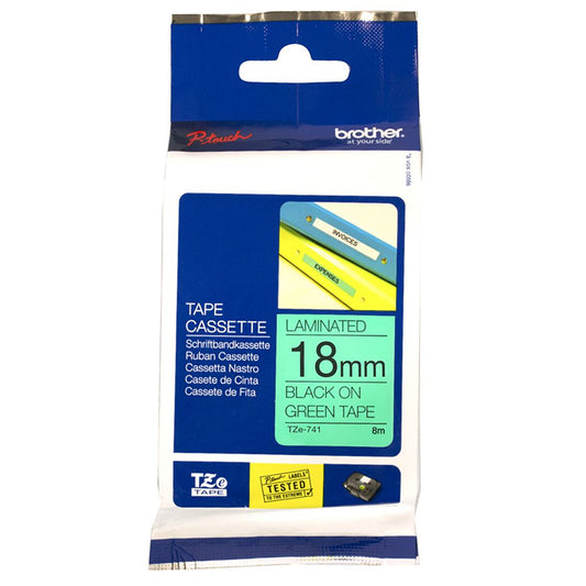 Brother Laminated 18mm x 8m Tape Cassette