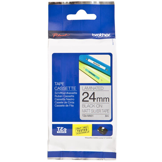 Brother 24mm x 8m Laminated Matt Tape Cassette