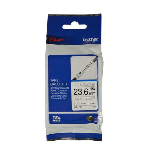 Brother 23.6mm x 1.5m Heat Shrink Tube Tape Cassette